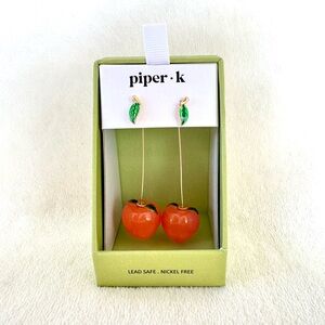 Viral Piper K Peach Earrings